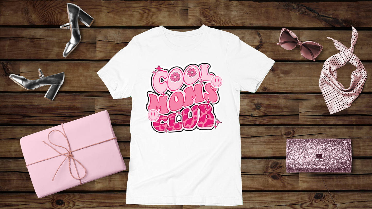 Cool Moms Club Pink - Unisex T-Shirt