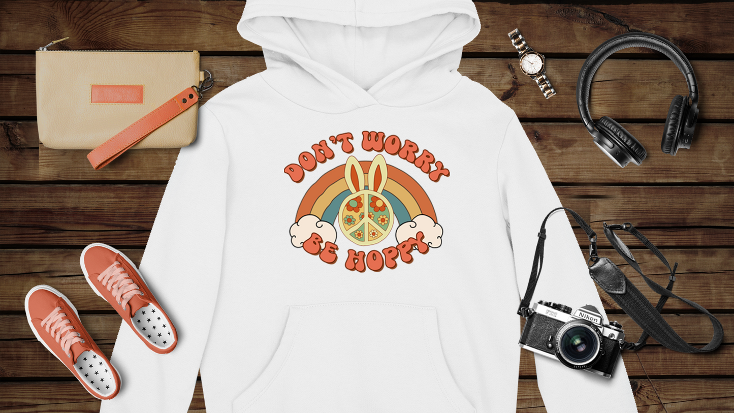 Don’t Worry Be Hoppy - Unisex Heavy Blend™ Hooded Sweatshirt