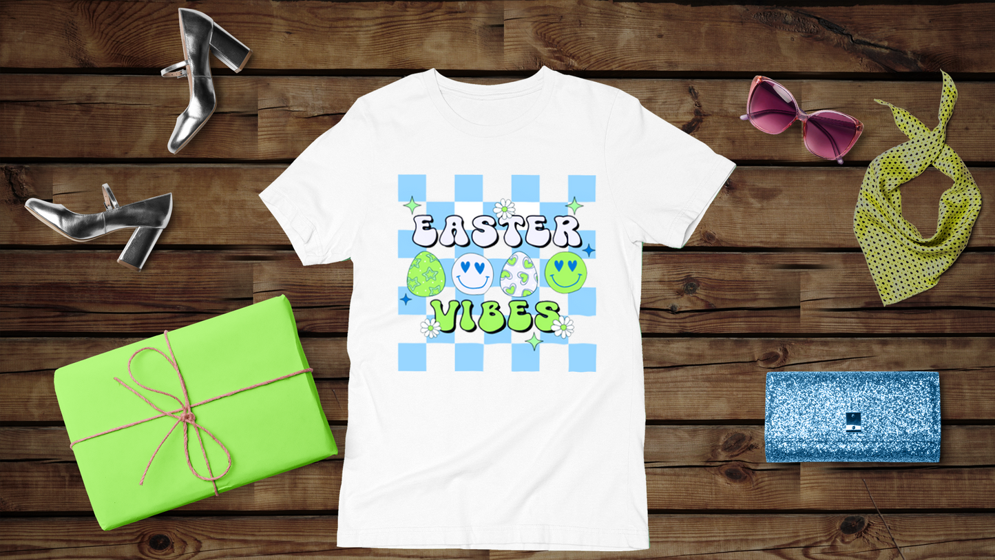 Easter Vibes Blue - Unisex T-Shirt