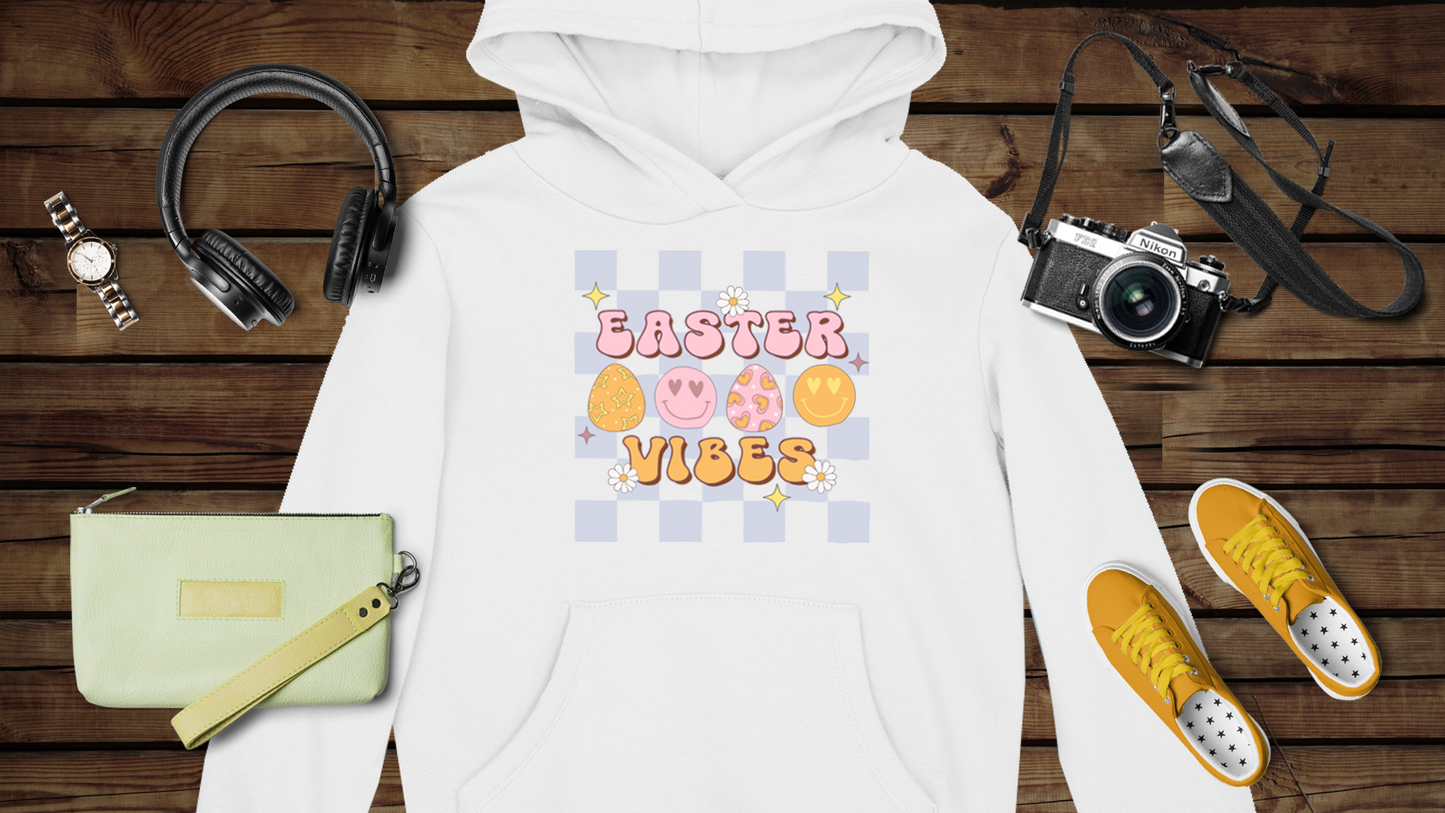 Easter Vibes Pink - Unisex Heavy Blend™ Hooded Sweatshirt