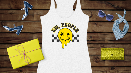 Ew, People - Women's Ideal Racerback Tank