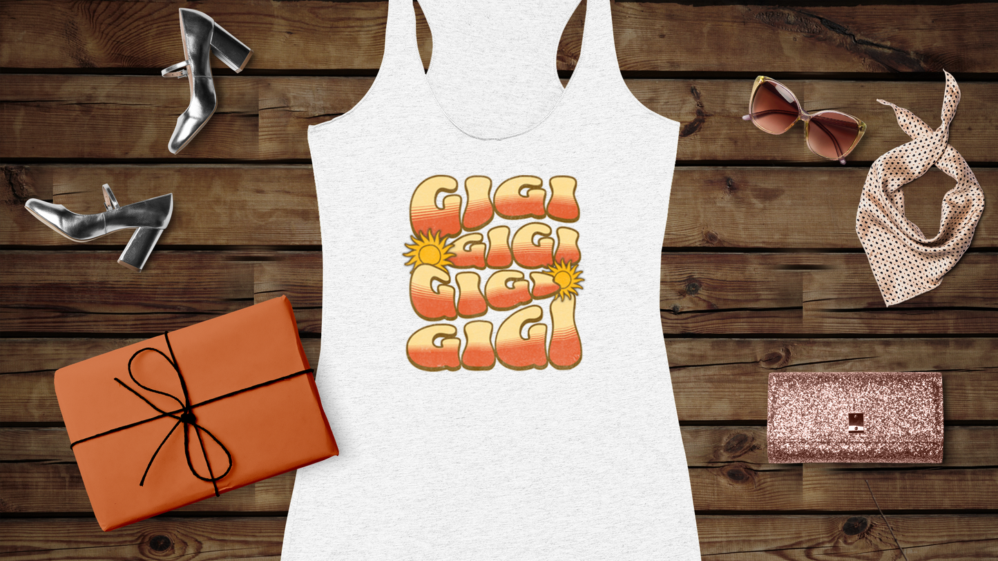 Groovy Gigi - Women's Ideal Racerback Tank