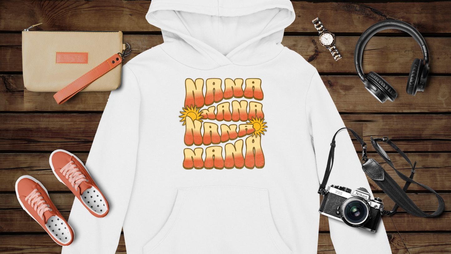 Groovy Nana - Unisex Heavy Blend™ Hooded Sweatshirt