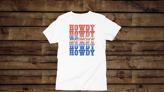Howdy Fouth of July - Unisex T-Shirt