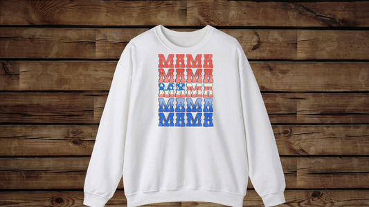 American Mama - Unisex Heavy Blend™ Crewneck Sweatshirt