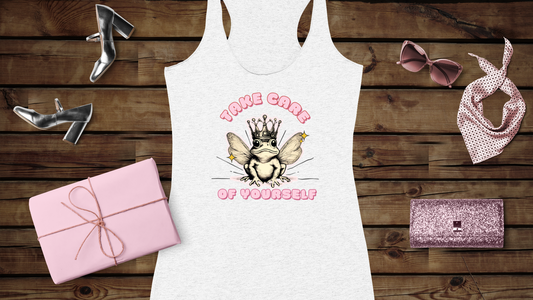 Take Care of Yourself - Women's Ideal Racerback Tank